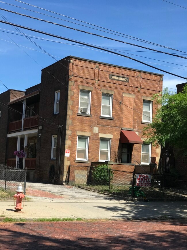 You have the front terrace and door with awning - 2220 Murray Hill Rd