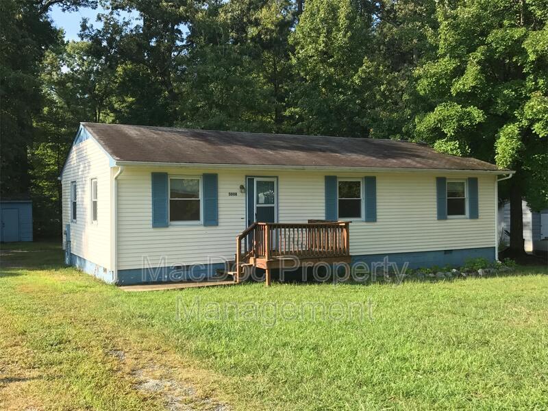5008 Pine Tree Dr, Ruther Glen, VA 22546 House Rental in Ruther Glen