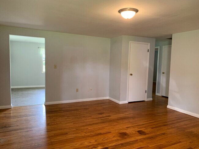hard wood floors in living room - 3745 S Xenia Dr