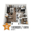 1 Bedroom 1 Bath