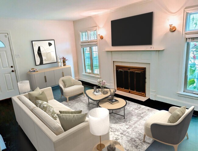 Living room - 3229 Renick St