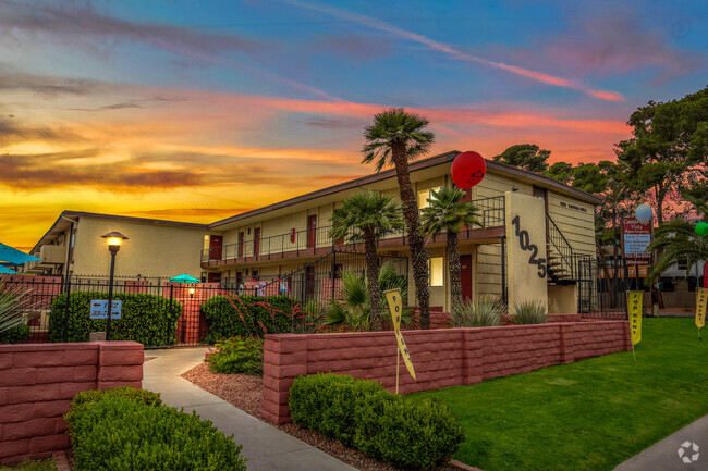 Community Exterior at Twilight - Cambridge Vista