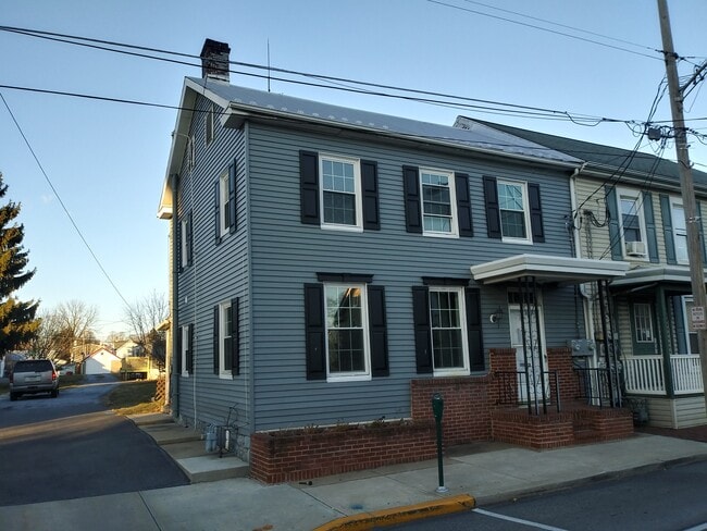 Front of Duplex - 43 W Baltimore St