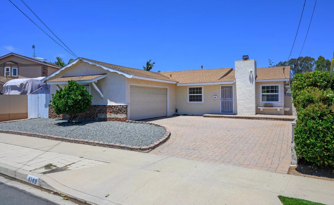 2 Houses under 2,000 for Rent in Clairemont, CA Westside Rentals