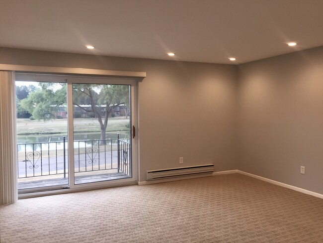 View looking out from inside of condo - 1814 Colonial Village Way