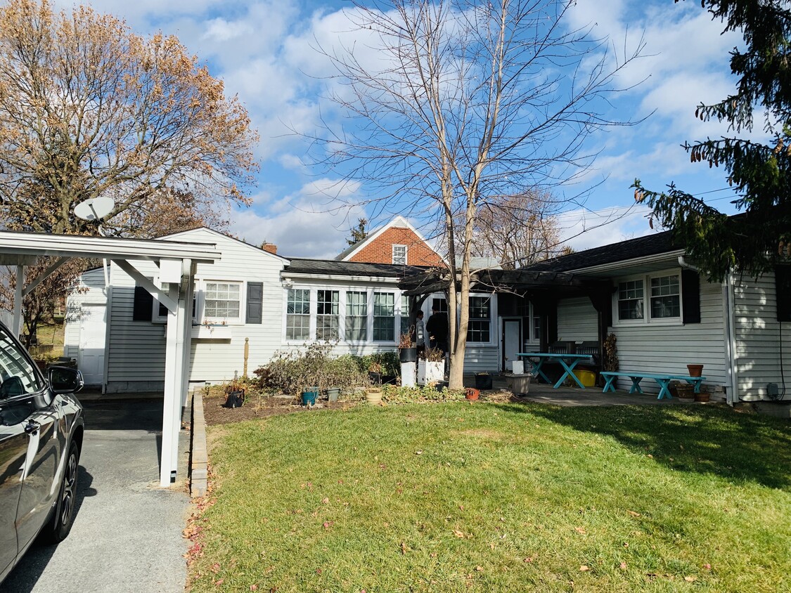 View from driveway - 615 N Willow St