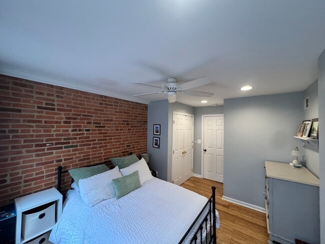 Front Bedroom with large closet space - 1706 William St