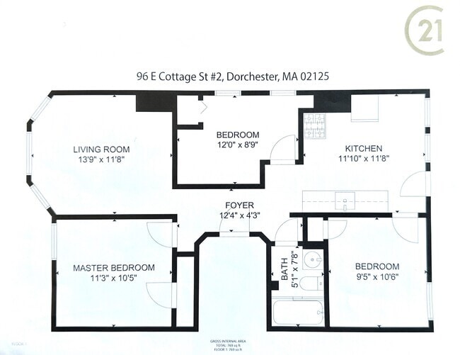 2 Bedroom Houses For Rent in Dorchester MA 17 Homes