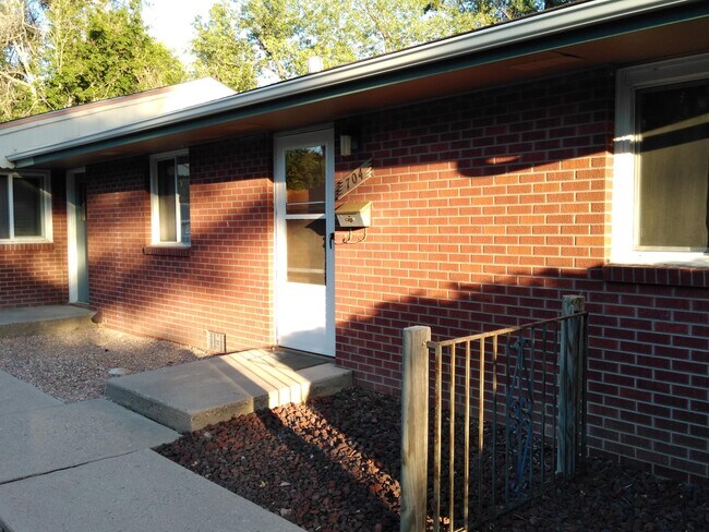 front half of duplex - 704 Colorado St
