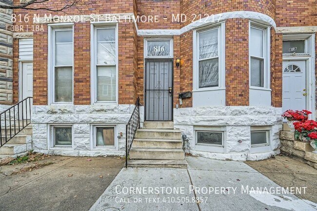 Foto del edificio - 3 Beds 1 Bath | $1300 | 816 N Monroe St Ba...