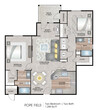 Pope Field - Two Bedroom 1244 sq ft