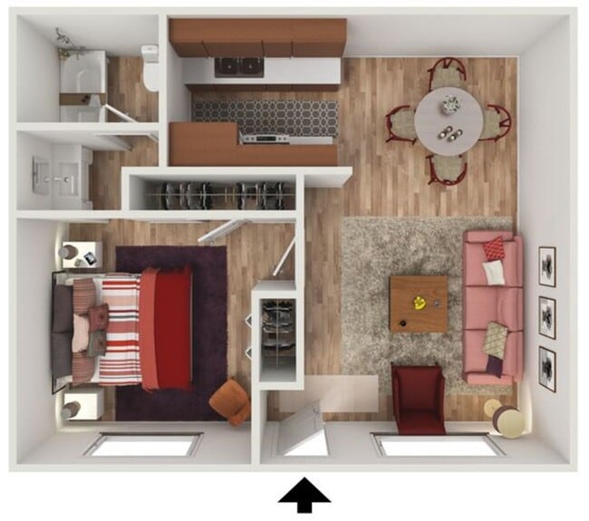 Foto del interior - Vista Bella Apartment Homes