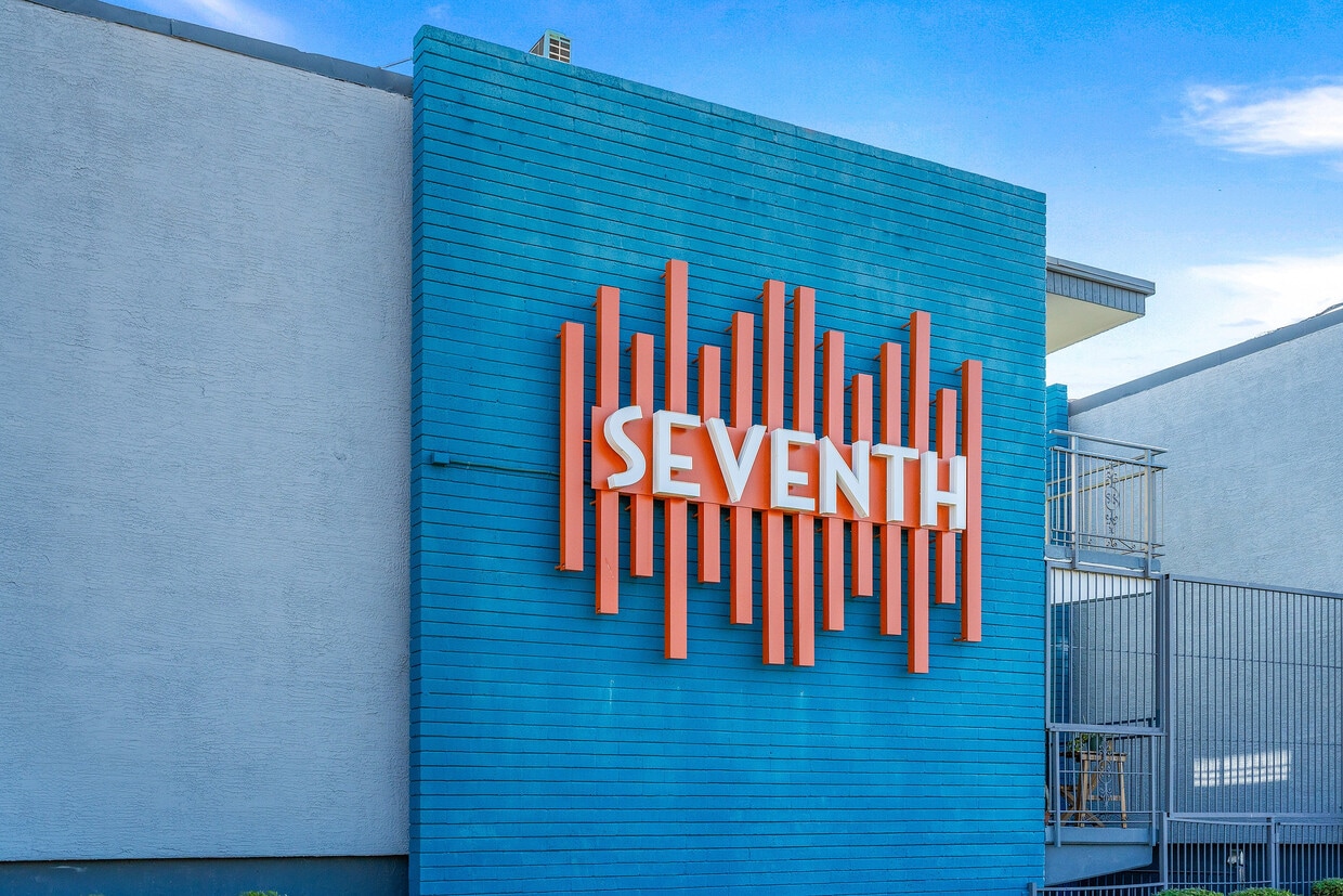 Seventh Apartments Sign - Seventh Apartments