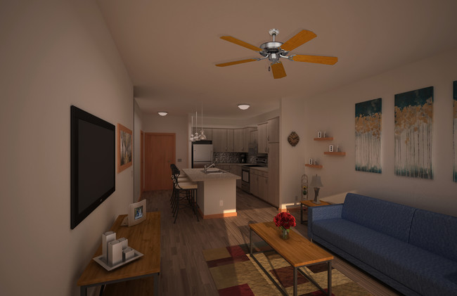 One Bedroom - Saxony Village Apartments