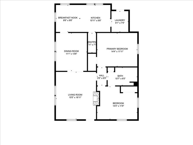 Building Photo - 2 bed 1 bath home FOR RENT in the Heart of...