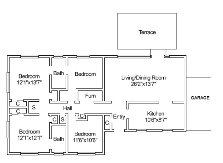 Floorplan - Turner Loop
