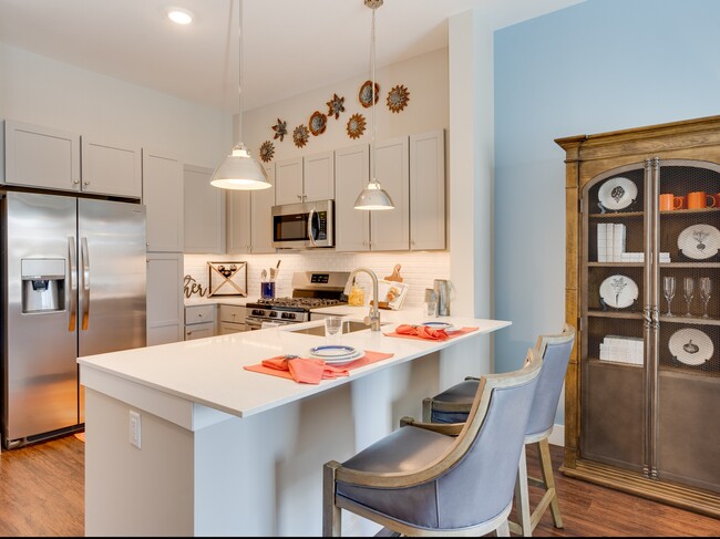 Elegant Kitchen - Everleigh Naperville 62+ Apartment Homes