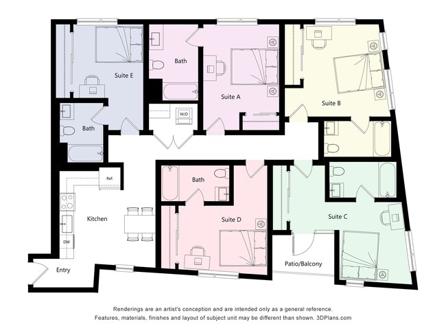 Floorplan - OnSunset Co-Living
