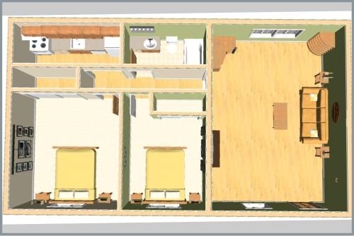 Foxtail Glen on White Pond – 1 BD Rebuild
