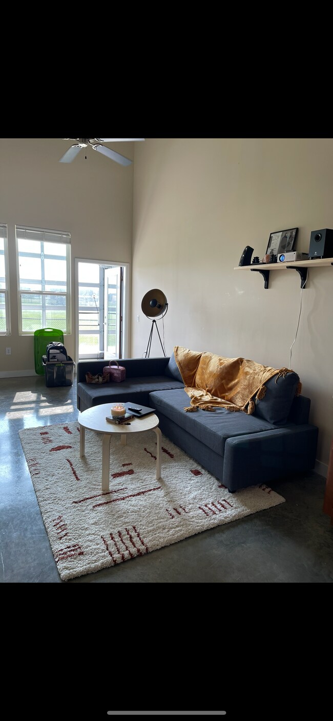 Nice sized living room with plenty of windows - 1 Sycamore St