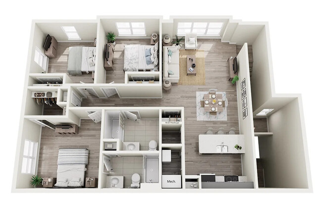 Floorplan - The Place at Burlington