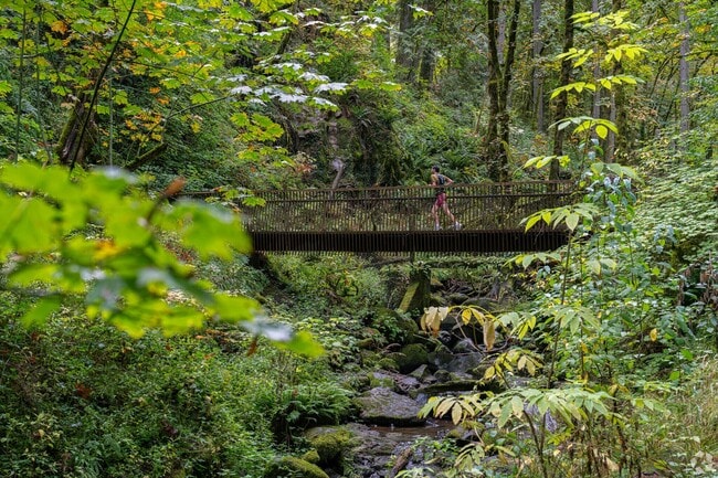 Explore the 5,200 acres of Forest Park just steps from home.