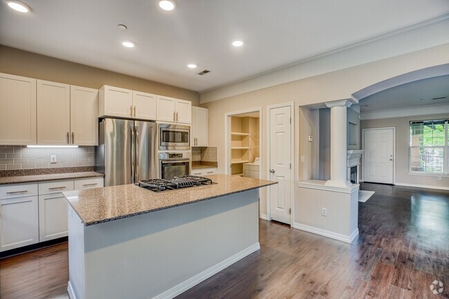 Expansive kitchen island in select homes - The Estates at Cougar Mountain