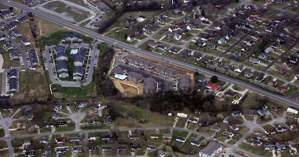 Aerial Photo - Rock Spring Apartments