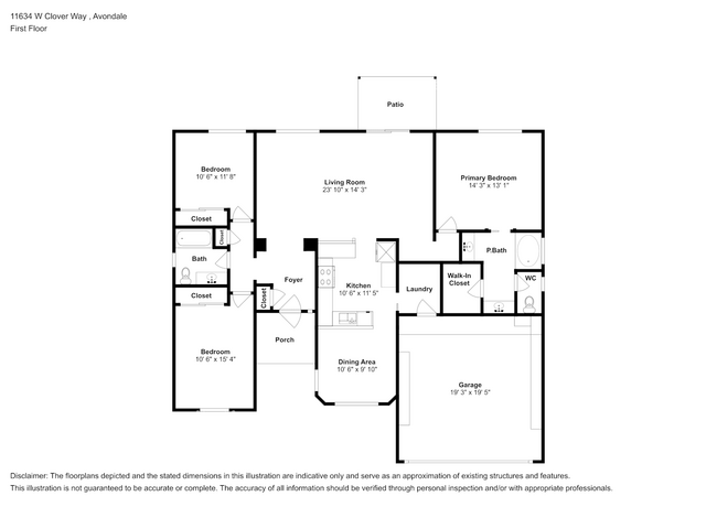 Foto del edificio - 11634 W Clover Way