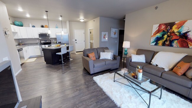 Sala de estar y cocina - Stonemill Signature