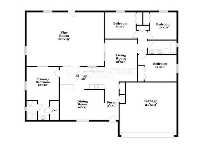 Foto del edificio - 4 Bedroom Pet-Friendly Home in Orlando, FL with Main Street Renewal