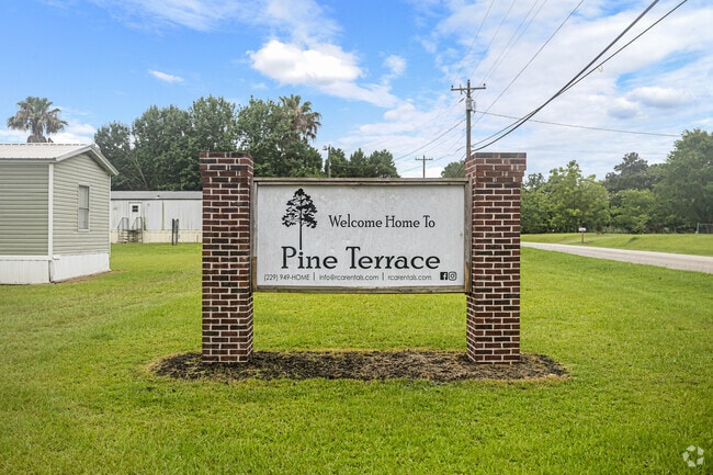 Pine Terrace - Signage - Pine Terrace