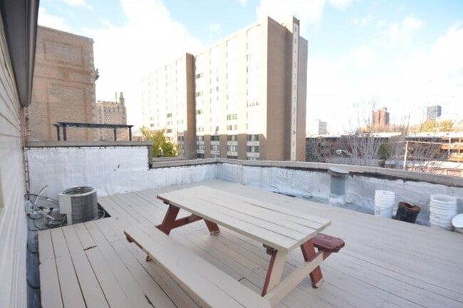 Rooftop deck - 921 W Lawrence Ave