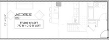 Studio + Bedroom Loft