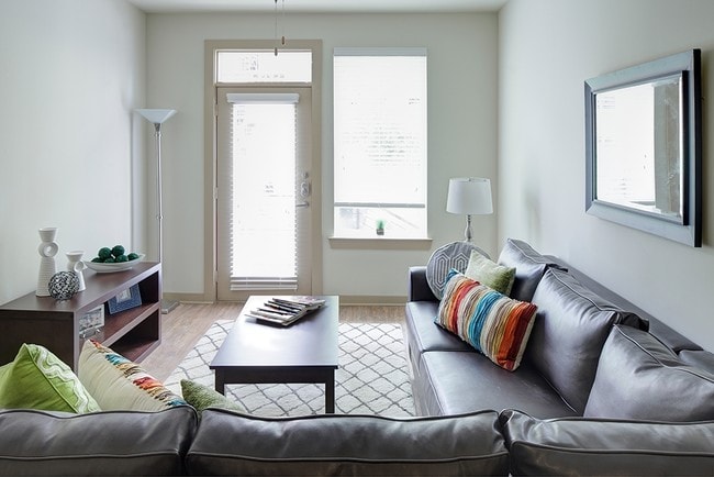Living room - Tenth and Tusk Apartments