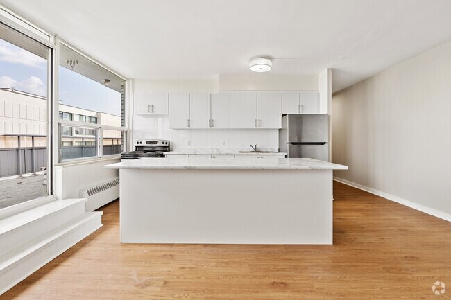 3 chambres, 2 salles de bain - 128 m² - Cuisine - The Coronet