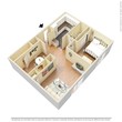 Large 1 Bedroom 1 Bath