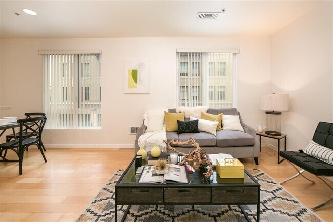 Unit is currently unfurnished, with the option to include basic furniture for short-term lease. - 1511 Jefferson St