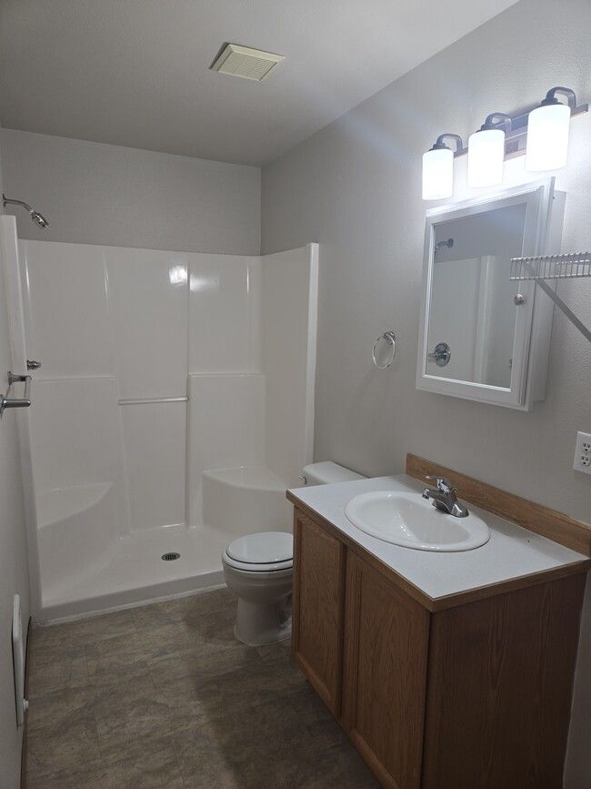 Downstairs bathroom and hook ups - 1803 N Spokane St