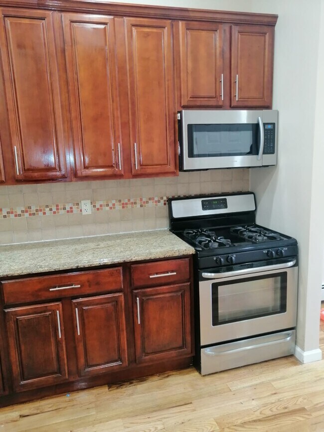 Kitchen with Stove - 1722 Linden Blvd