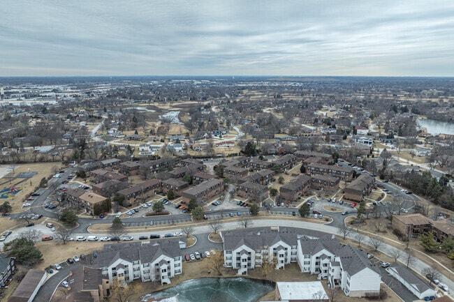 Aerial Context Image - Century Point Apartments