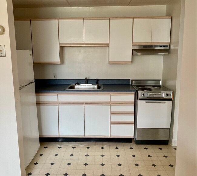 Kitchenette up-close - 100 Morris St