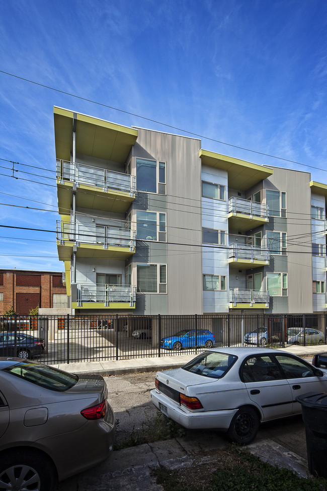 Back of Building - Locomotive Lofts