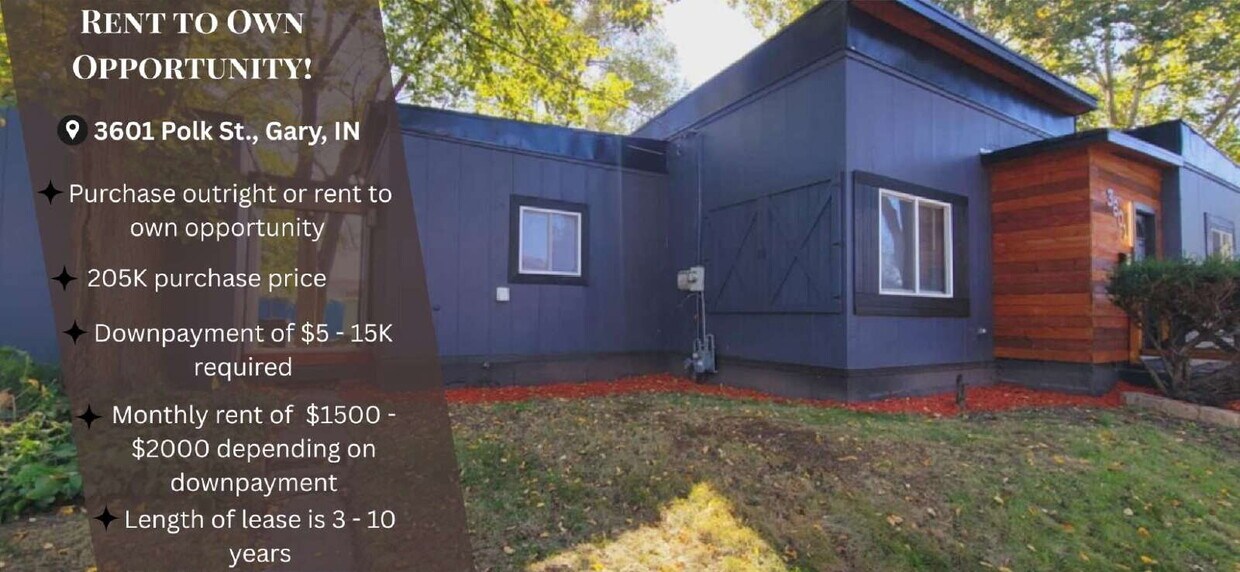 Foto principal - Rent to own property in the heart of Gary!