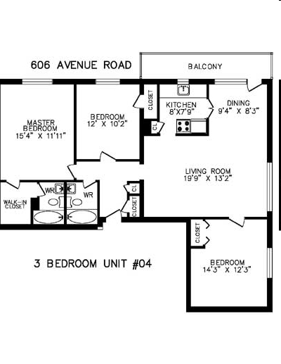 3BR/2BA - The Brougham