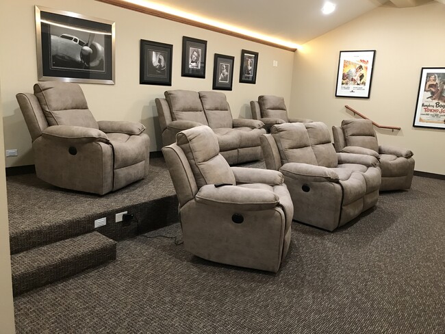 Theater Room - Timberfield Apartments