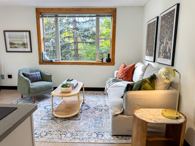 Open Living and Kitchen Area - Parkline Apartments