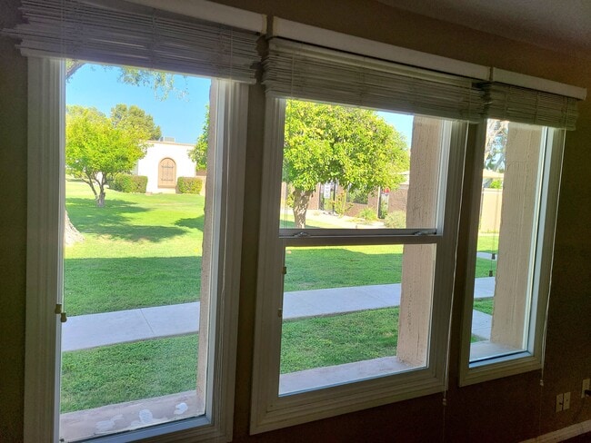 view out of front living room window - 5143 N 83rd St