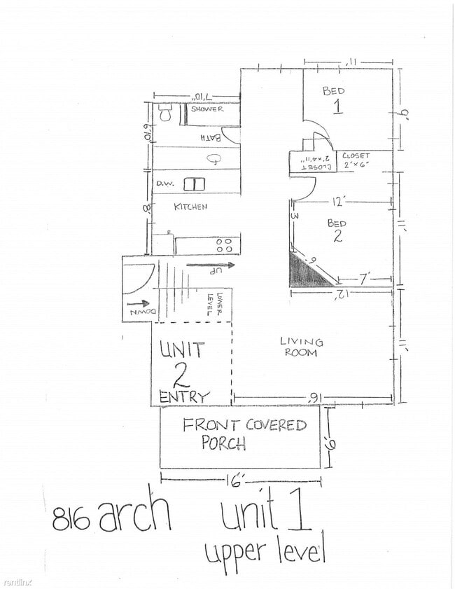 Building Photo - 7 br, 3 bath Duplex - 816 Arch St 816 Arch