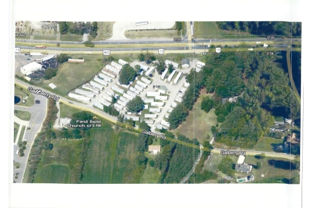 Aerial Photo - Cavalier Mobile Home Park